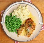 Food Guard for 9-10 Inch Plates - White Clip-On