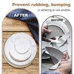 Felt Plate Storage Containers - 96 Dividers Set