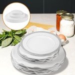 72-Pack Felt Plate Dividers for Dish Storage