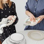 72-Pack Felt Plate Dividers for Dish Storage