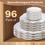 Felt Plate Storage Containers - 96 Dividers Set