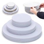 YYCRAFT 36 Felt Plate Storage Dividers, 10.5 Inch