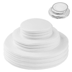 120 Pcs Soft Felt Plate Separators - White