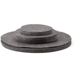 Soft Felt Plate Dividers - 48pcs Dinnerware Protectors