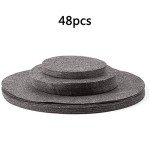 Soft Felt Plate Dividers - 48pcs Dinnerware Protectors