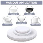 Aoluguya Felt Plate Dish Protectors - Set of 36