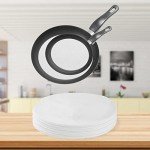 Set of 48 Round Felt Plate Dividers