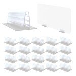 Self-Adhesive Sneeze Guard Holder - 20 Pack