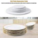 Extra Thick Felt Plate Dividers - Set of 24