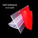 Self-Adhesive Sneeze Guard Holder - 20 Pack