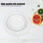 Felt Plate Protectors and Dish Separators (24PCS)