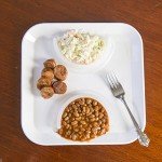 Clear Food Cubby Plate Divider - 2 Pack