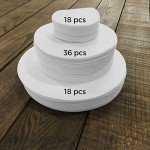 72 Thick Felt Plate Dividers for Storage