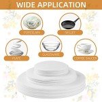 72 Pack Thick Felt Plate Storage Dividers