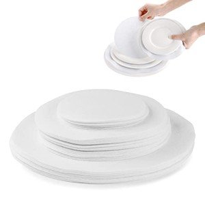 48 Pack Felt Plate Storage Dividers - 3 Sizes