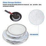 Soft Felt Plate Dividers for Stacking Cookware