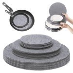 72 Pack Felt Plate Dividers for Dish Storage