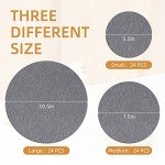 72 Pack Felt Plate Dividers for Dish Storage