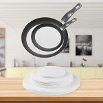 48 Pack Felt Plate Storage Dividers - 3 Sizes