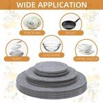 72 Pack Felt Plate Dividers for Dish Storage