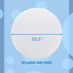 30-Piece Extra Large Felt Plate Protectors