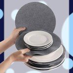 Felt Plate Storage Dividers for Cookware (30 Pieces)