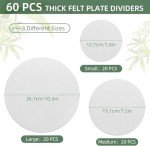 White Plate Separators for Organized Storage