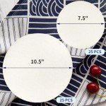 Plate Protectors for Stacking - 50PCS Felt Dividers