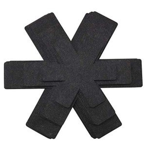 Pan Protectors Set of 12 - Black Dividers