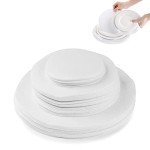 Felt Plate Dividers Protectors - 96 Pack