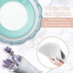 Thick Felt Plate Dividers Set - 48 Round Separators