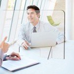 Acrylic Sneeze Guard Partition for Office Use