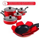 Pan Protectors Set - 12 Felt Dividers, 3 Sizes