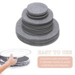 Round Felt Plate Separators Set of 192