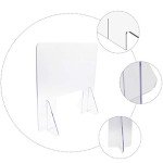 Acrylic Sneeze Guard Partition for Office Use