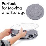 Extra Large Soft Felt Storage Dividers - Grey