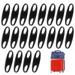 Yharnamite 20-Piece Zipper Clip Anti-Theft Set