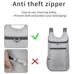Yharnamite 20-Piece Zipper Clip Anti-Theft Set