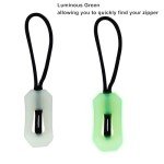 Glow-in-the-Dark Zipper Pulls - 8 Pack