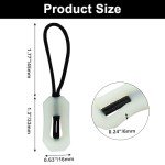Glow-in-the-Dark Zipper Pulls - 8 Pack