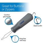 RMS Button Hook with Zipper for Easy Dressing