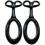 Ergo Zipper Pulls - Black (2 Pack)