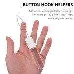 Button Hook Zipper Pull for Easy Dressing