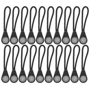 20 PCS Glow-in-the-Dark Zipper Puller Heads
