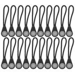 20 PCS Glow-in-the-Dark Zipper Puller Heads