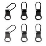 Set of 6 Detachable Zipper Pulls for Repair