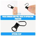 Set of 6 Detachable Zipper Pulls for Repair