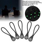 20 PCS Glow-in-the-Dark Zipper Puller Heads