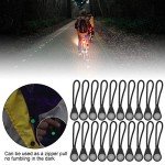 20 PCS Glow-in-the-Dark Zipper Puller Heads