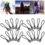 20 PCS Glow-in-the-Dark Zipper Puller Heads